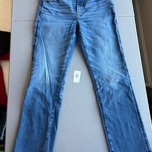 American Eagle Outfitters Medium Blue Bootcut Jeans Flex 34x32